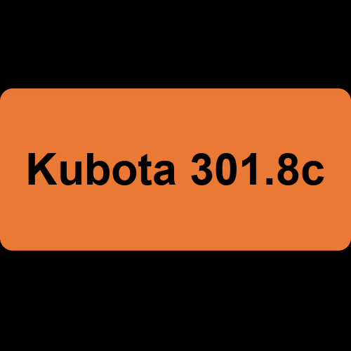Kubota 301.8c
